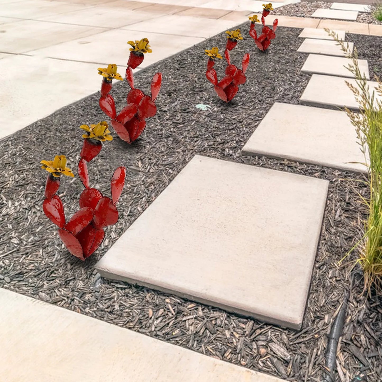 Garden Decor Statue,Garden Statues,Garden Ornaments for outside Garden,Garden Decorations Outdoor Clearance,Iron