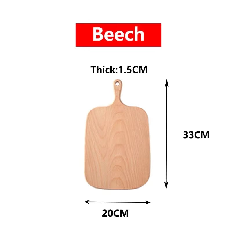 Black Walnut Solid Chopping Boards Wood Tray Pizza Board Cutting Board Kitchen Baking Utensils Bread Fruit Sticky Board