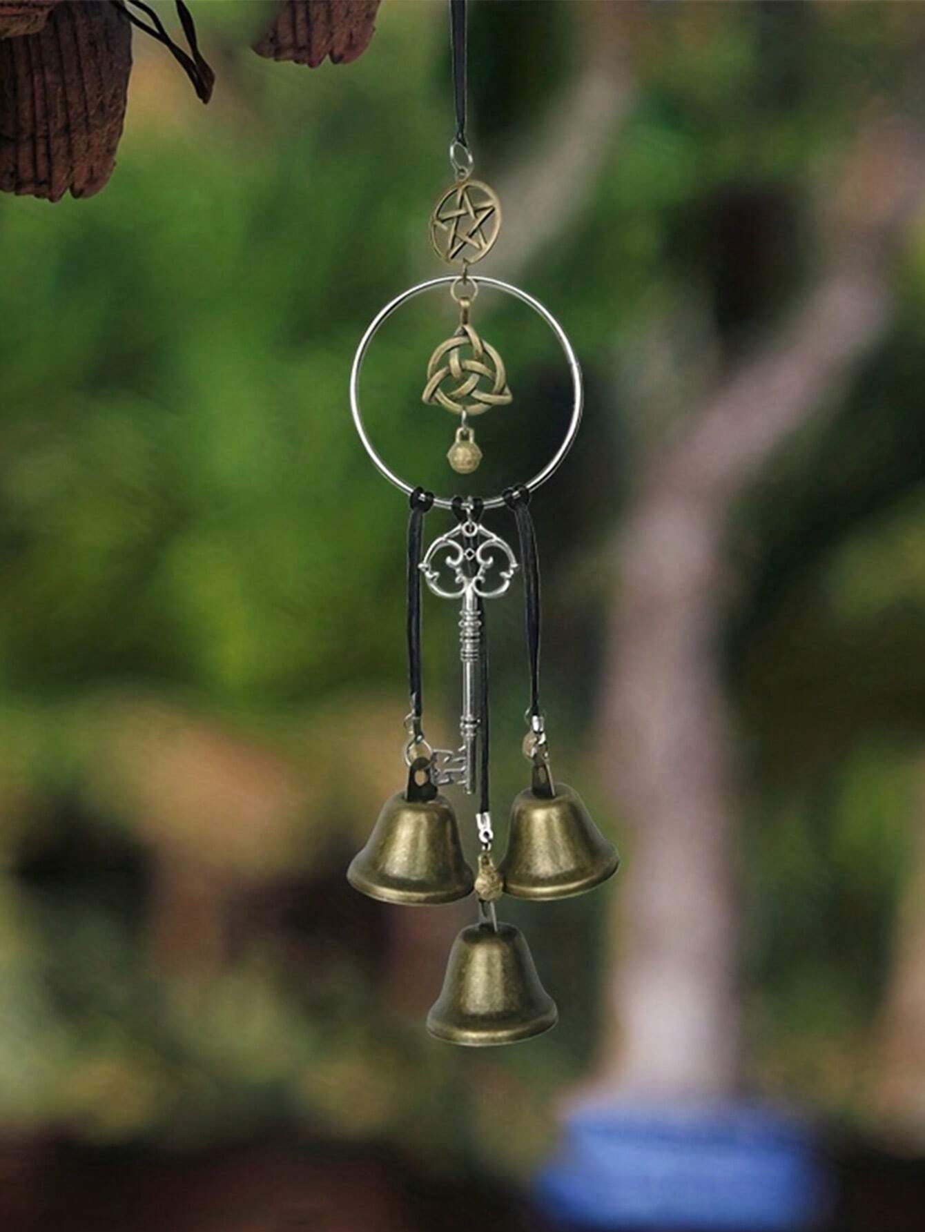 1Pc Bell Door Handle Decoration Willow Wind Chime Home Decor,Home Decor ,Room Decor,Wall Decor Gifts Birthday Graduation