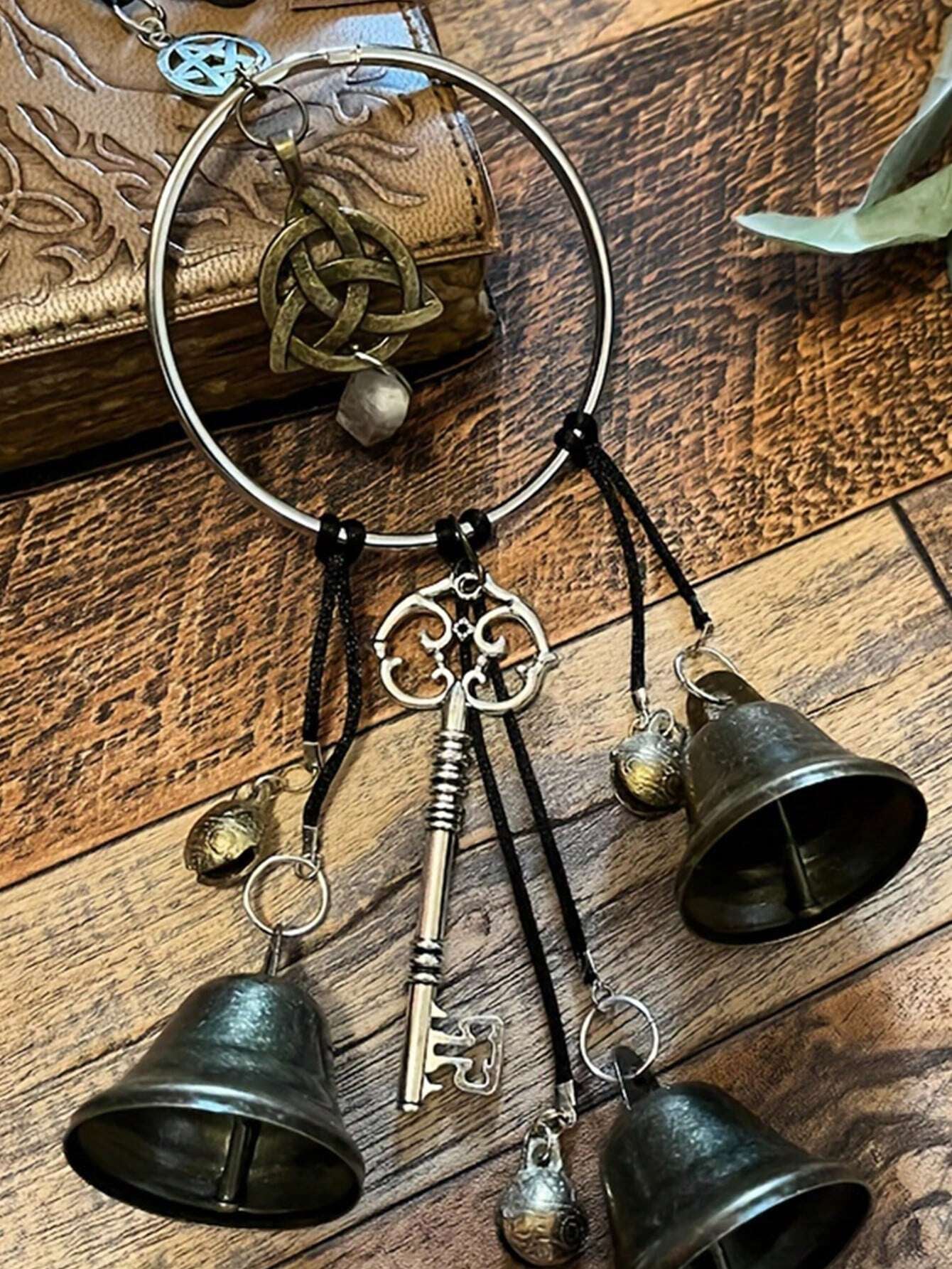 1Pc Bell Door Handle Decoration Willow Wind Chime Home Decor,Home Decor ,Room Decor,Wall Decor Gifts Birthday Graduation