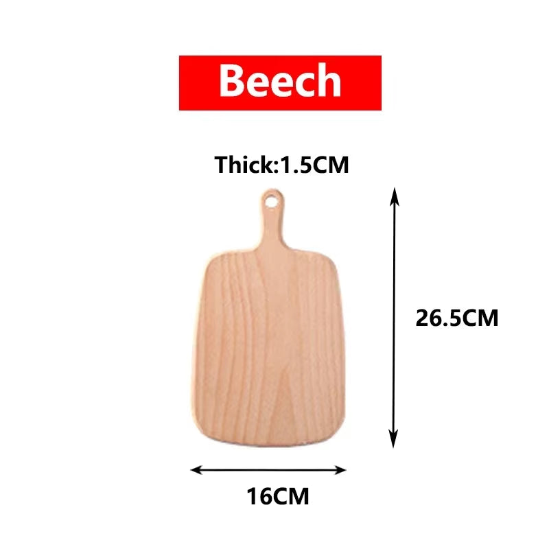 Black Walnut Solid Chopping Boards Wood Tray Pizza Board Cutting Board Kitchen Baking Utensils Bread Fruit Sticky Board