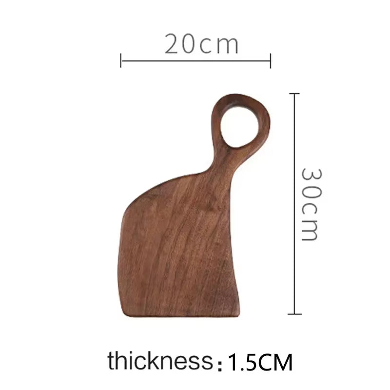 Black Walnut Solid Chopping Boards Wood Tray Pizza Board Cutting Board Kitchen Baking Utensils Bread Fruit Sticky Board