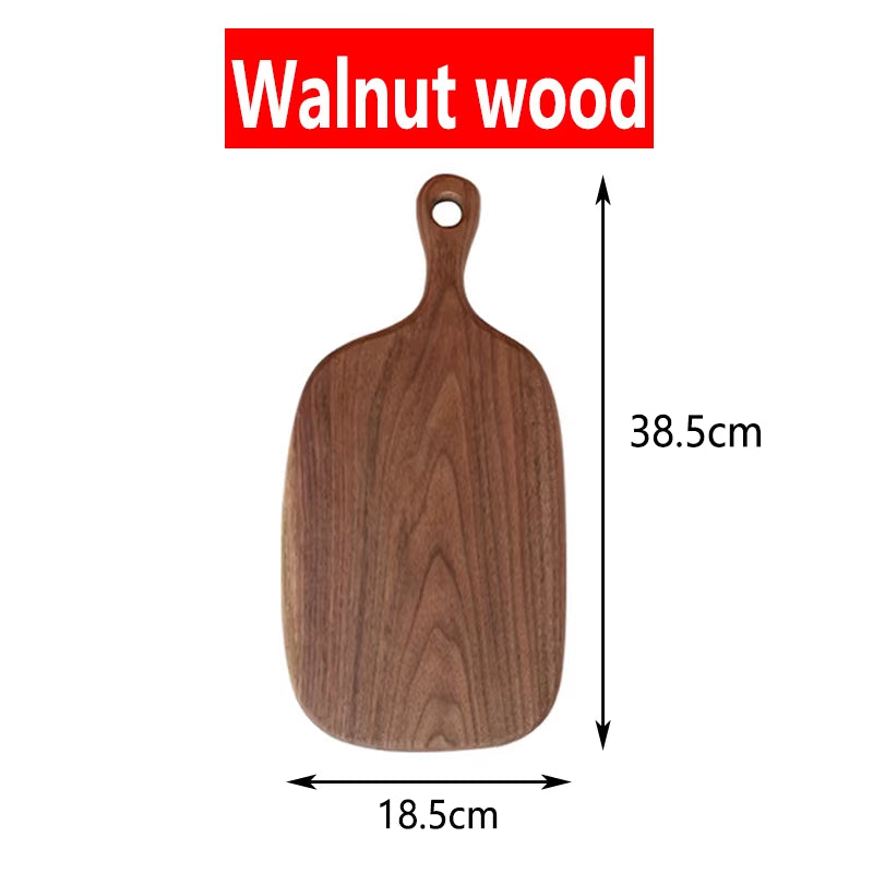Black Walnut Solid Chopping Boards Wood Tray Pizza Board Cutting Board Kitchen Baking Utensils Bread Fruit Sticky Board